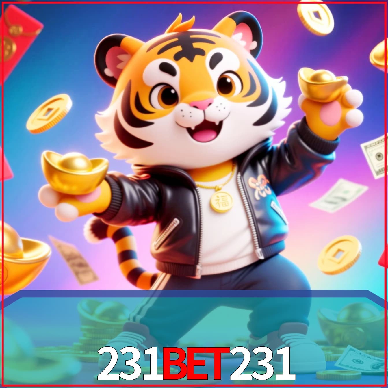 Slot machine 3D icon with number 7 and 1
